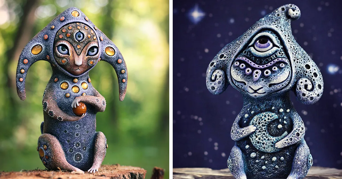 He creado un mundo de criaturas fantásticas llamadas “zyabras” (30 fotos)