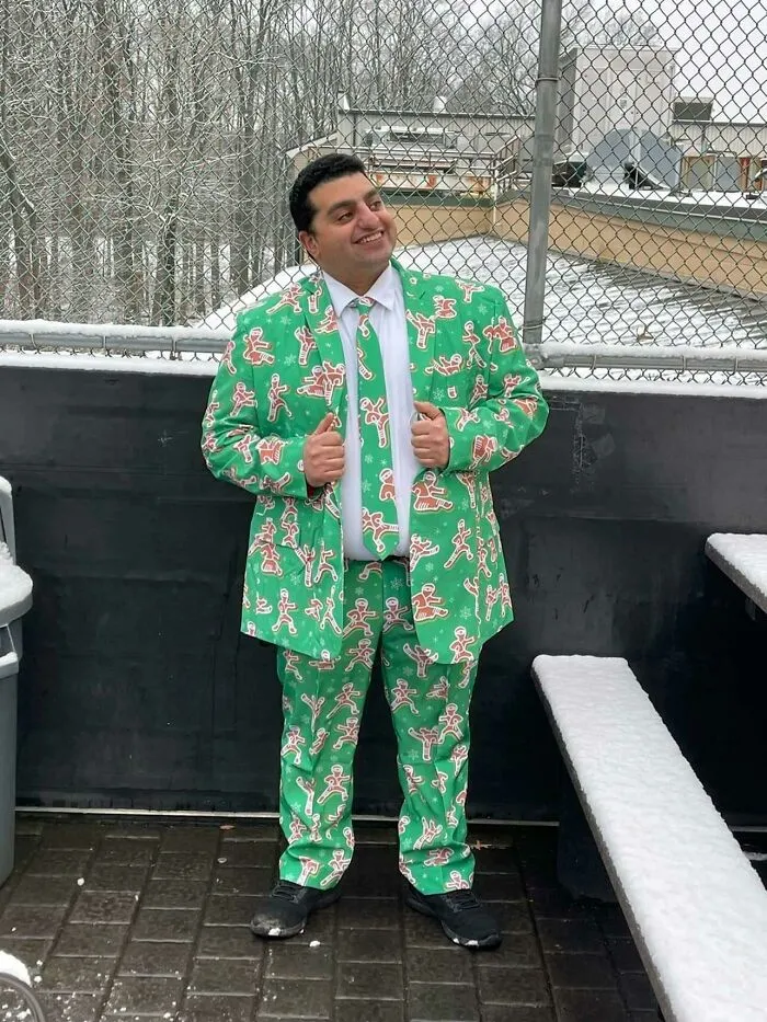 Every Christmas Eve I Go To Work In A Different Suit This Is Year 7
