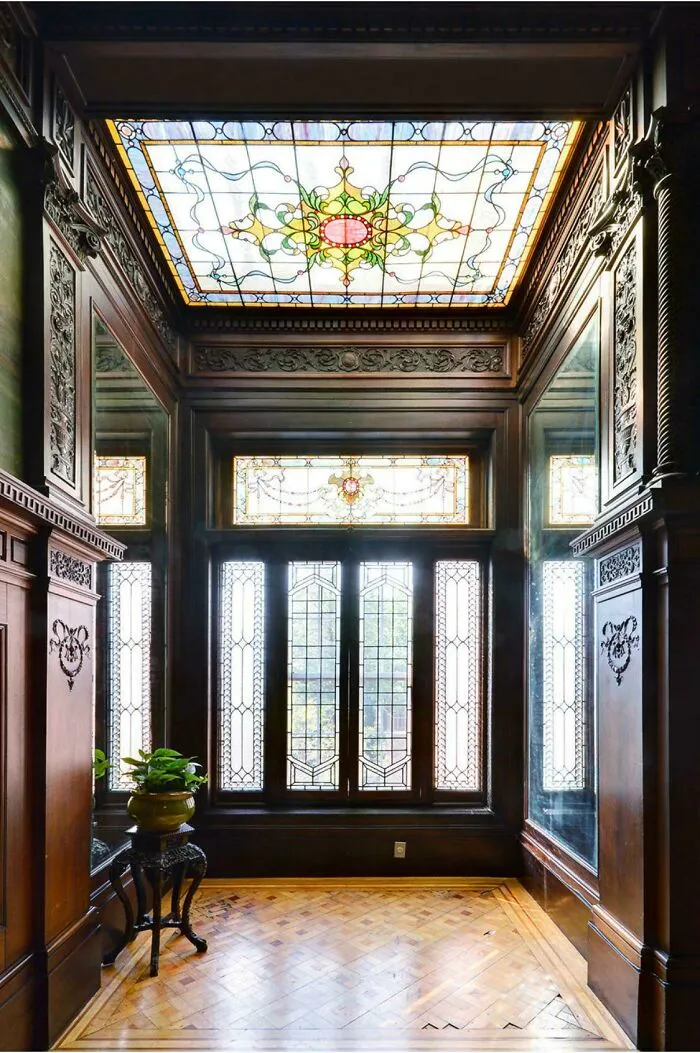 Dining Room Alcove Of A Brooklyn Brownstone
