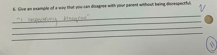 My Nephew Showed Me His Quiz In Class. Can’t Disagree On This One