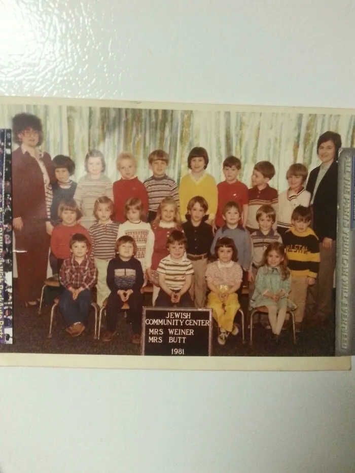 These Were The Names Of My Dad's Teachers In Pre-School