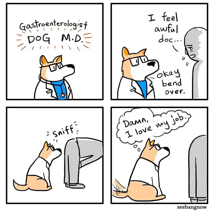 30 Comics That Show What Living With A Dog Is Really Like, By Xibang