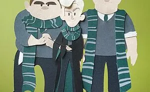 27 Paper Art Creations Based On Harry Potter Characters Done By Me