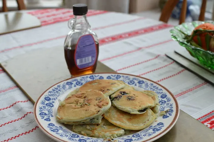  Pancakes With Maple Syrup