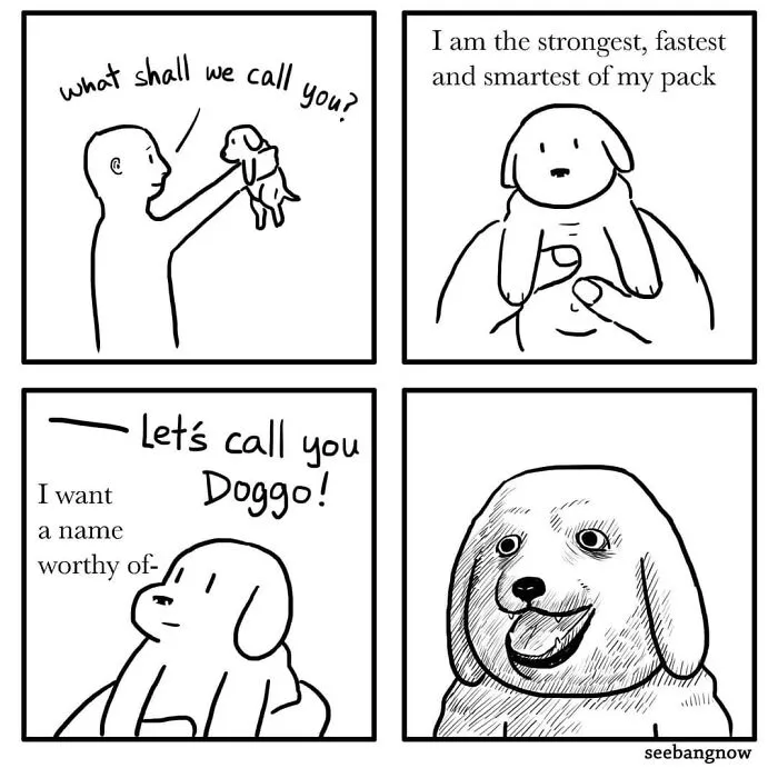 30 Comics That Show What Living With A Dog Is Really Like, By Xibang