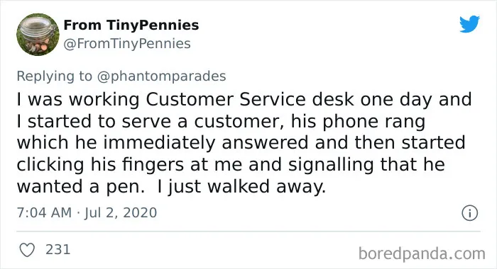 40 Twitter Users Share Their “Weirdest” And “Rudest” Customer Experiences