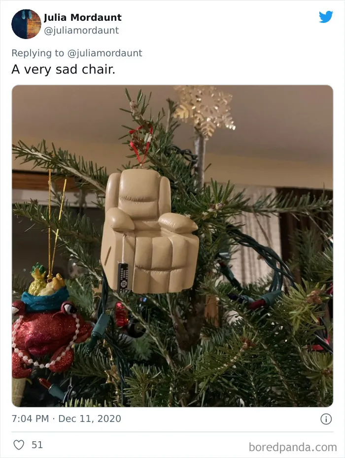 Mom And Daughter Have Been Exchanging The Ugliest Ornaments For Christmas And Their Tree Is Getting More Hilarious Each Year (23 Pics)