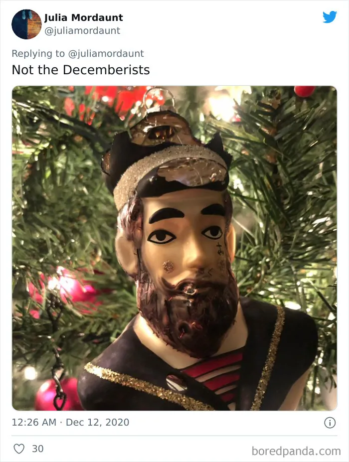 Mom And Daughter Have Been Exchanging The Ugliest Ornaments For Christmas And Their Tree Is Getting More Hilarious Each Year (23 Pics)