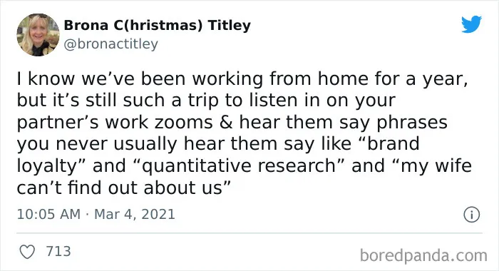 35 Hilarious Tweets That Show What People Learned About Their Partners While Working From Home