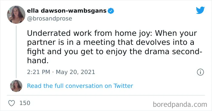 35 Hilarious Tweets That Show What People Learned About Their Partners While Working From Home
