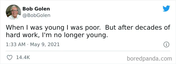 When They Tell You To Work Hard To Be Rich