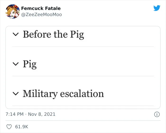 People Are Amused By These 15 Screenshots Of Wikipedia Tables Of Contents That Come Without Context Shared On Twitter