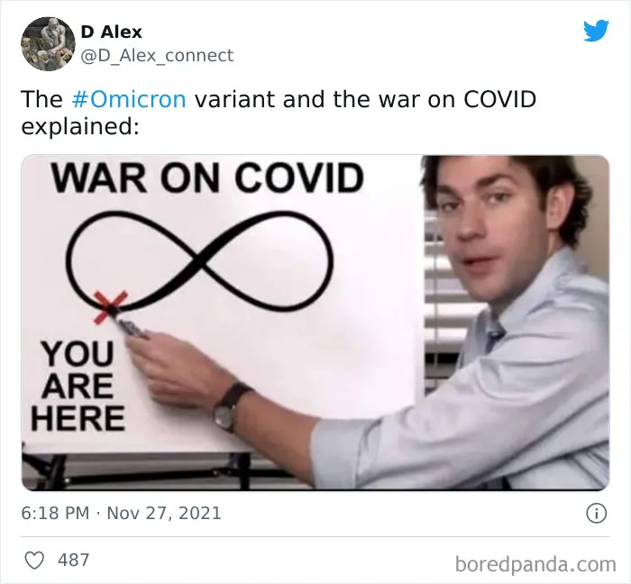 30 Of The Freshest Jokes About The Pandemic And New Covid-19 Variant "Omicron" To Make You Laugh Or Cry