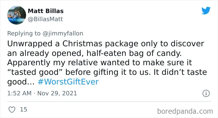 30 Of The Worst Gifts People Ever Received, As Shared For Jimmy Fallon’s Challenge