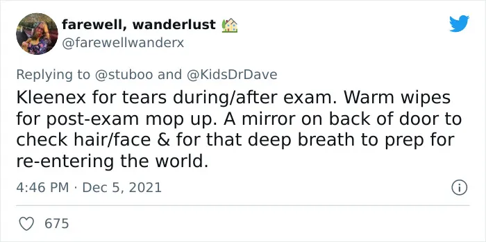Gynecologist Is Opening His Own Practice And Asked Twitter To Tell Him What He Should Include In His Office And People Gave These 40 Suggestions