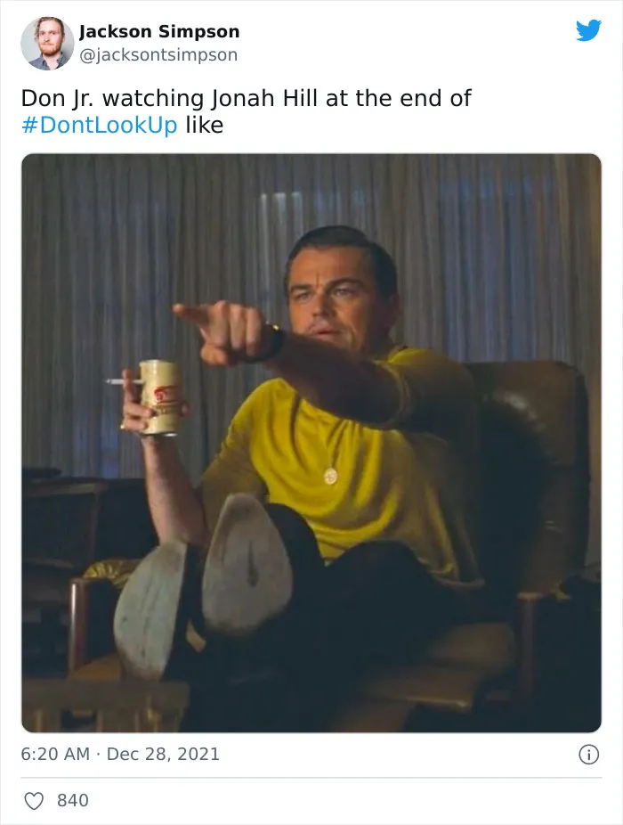 People Are Amused By These 30 Spot-On Reactions To Netflix’ New Film “Don’t Look Up”