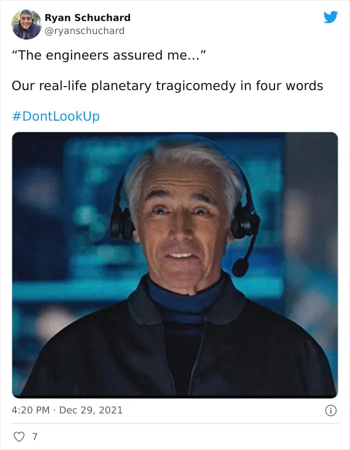 People Are Amused By These 30 Spot-On Reactions To Netflix’ New Film “Don’t Look Up”