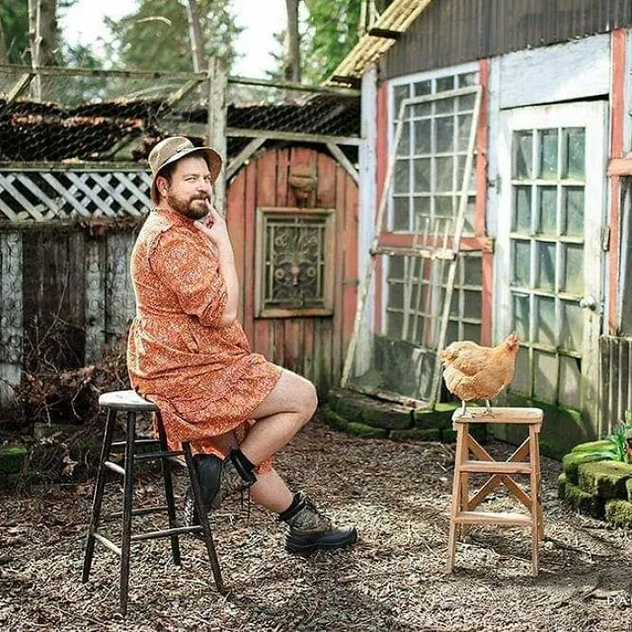 "Chicken Daddies" Calendar Features Men Posing With Chickens And Here Are 25 Of Their Best Shots