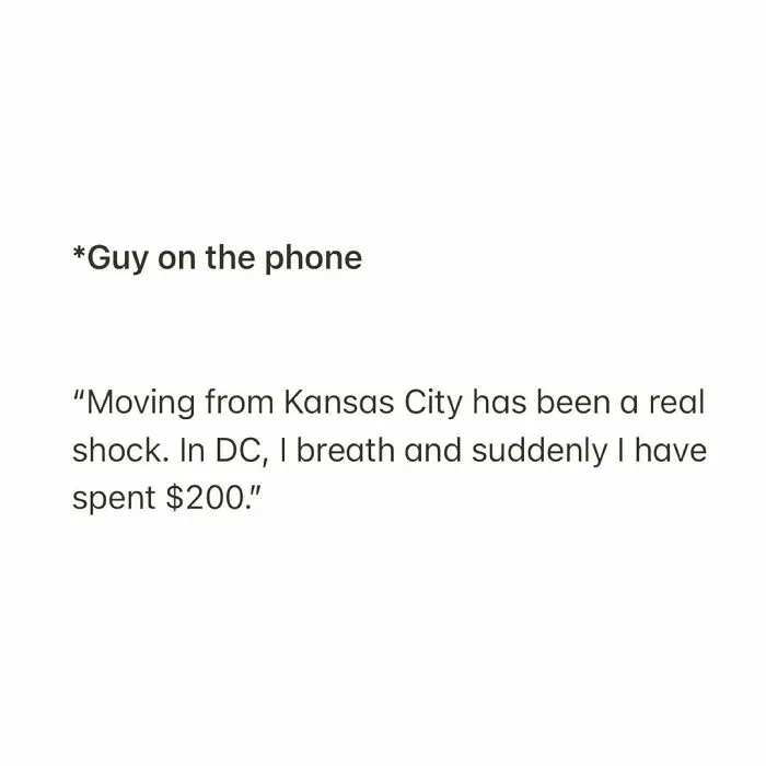 30 Hilarious Private Conversations People Overheard In Washington DC