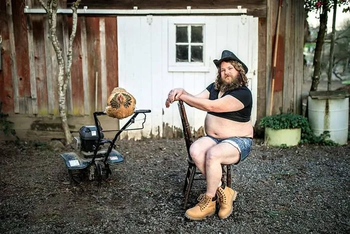 "Chicken Daddies" Calendar Features Men Posing With Chickens And Here Are 25 Of Their Best Shots