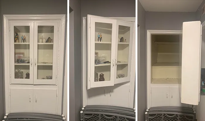 Bought A House, Came With A Secret Cabinet Behind A Cabinet
