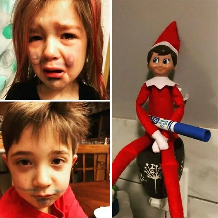 Well....i Thought It Would Be Funny. My Kids... Not So Much 😂😂. Both Had Tears And Told The Elf They Didn’t Like Her Anymore