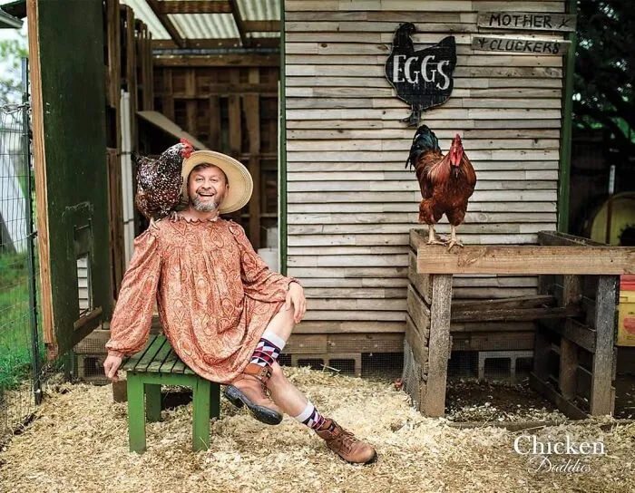 "Chicken Daddies" Calendar Features Men Posing With Chickens And Here Are 25 Of Their Best Shots
