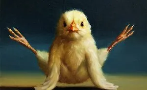Artist Paints Chicks Doing Yoga Poses, And Here Are The Best 15 Pics
