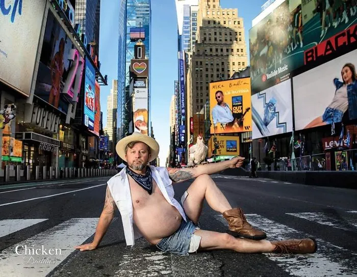 "Chicken Daddies" Calendar Features Men Posing With Chickens And Here Are 25 Of Their Best Shots