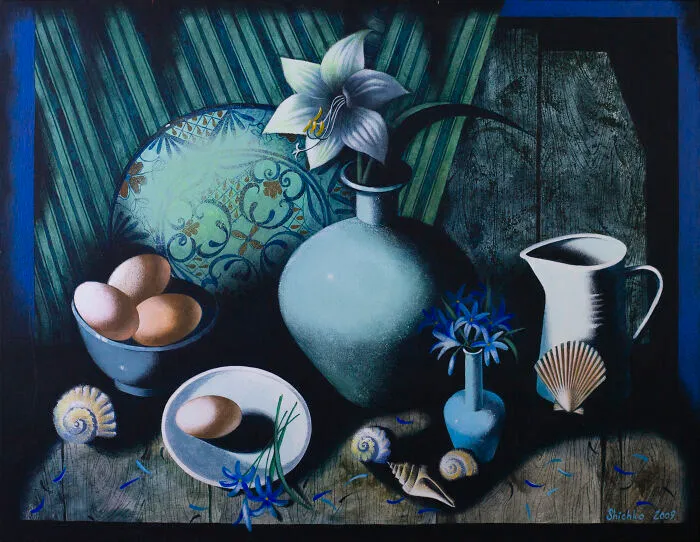 Blue Still Life