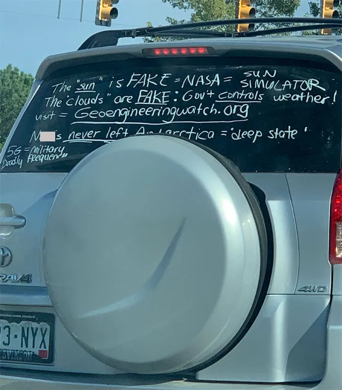 Wake Up Sheeple, The Sun Is Fake - Saw In Denver