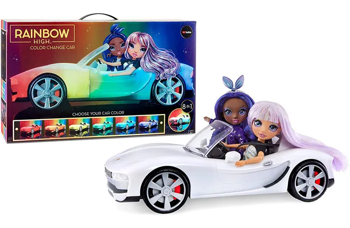 Rainbow High Color Change Car