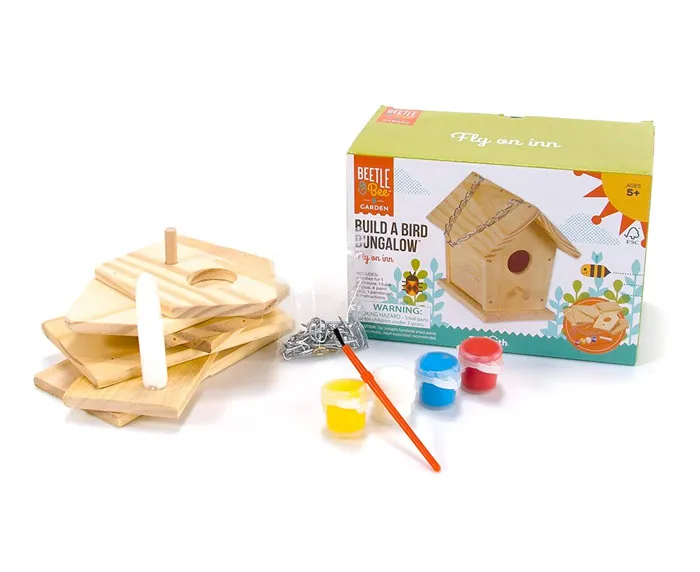Beetle & Bee Build A Bird Bungalow