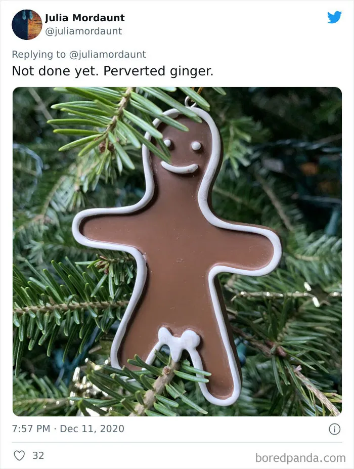 Mom And Daughter Have Been Exchanging The Ugliest Ornaments For Christmas And Their Tree Is Getting More Hilarious Each Year (23 Pics)