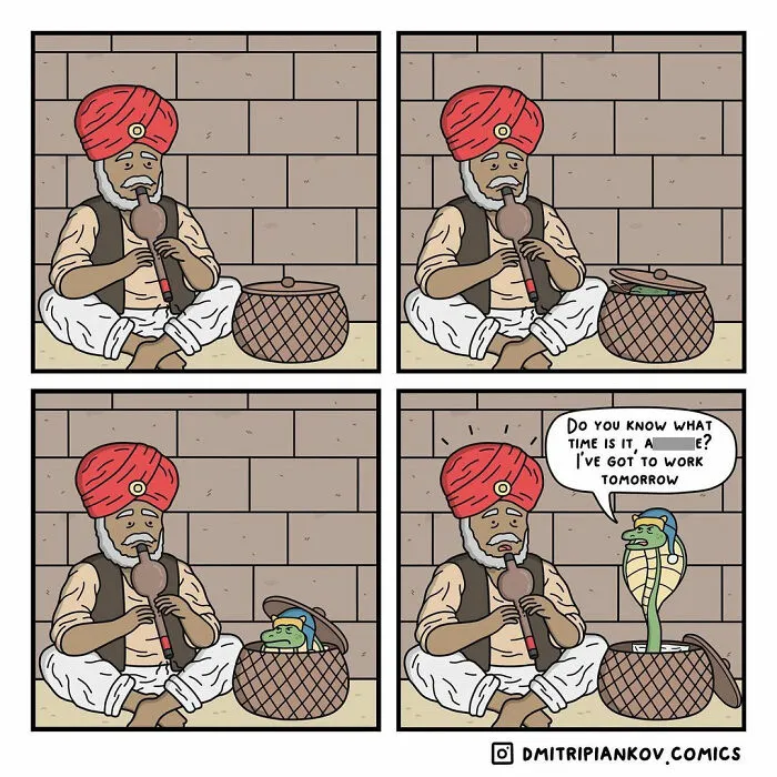 This Artist Makes Dark Humor Comics With Surprising Endings (30 Pics)