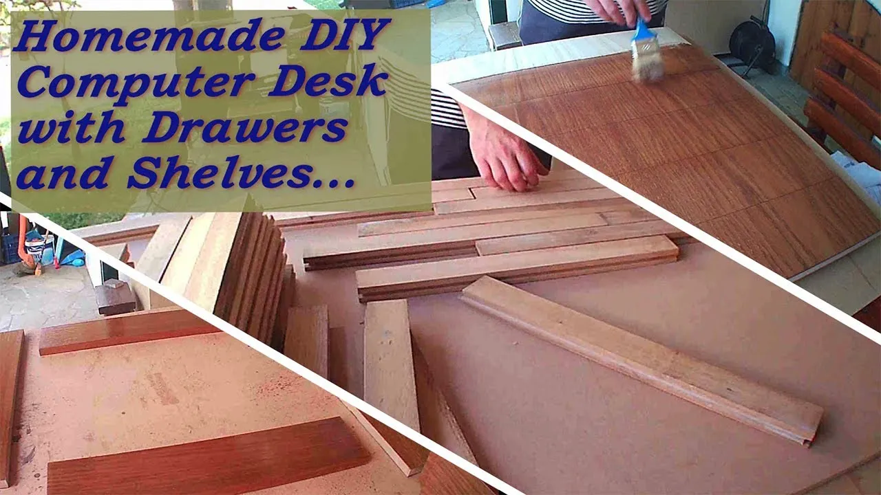 Homemade Desk For My Computer!