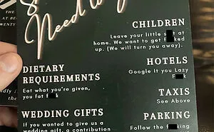 People Are Sharing Pics From The Most Tasteless Weddings They’ve Been To Or Seen Online (New Pics)