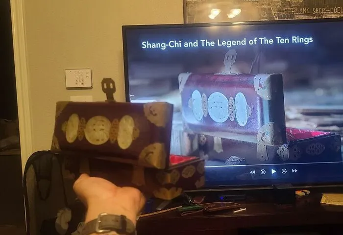 Well That's Not Fricken Weird At All.... Watching The New Marvel Movie "Shang-Chi And The Legend Of The Ten Rings" And I See This.  Found This In A Storage Locker Full Of Antiques Years Ago...