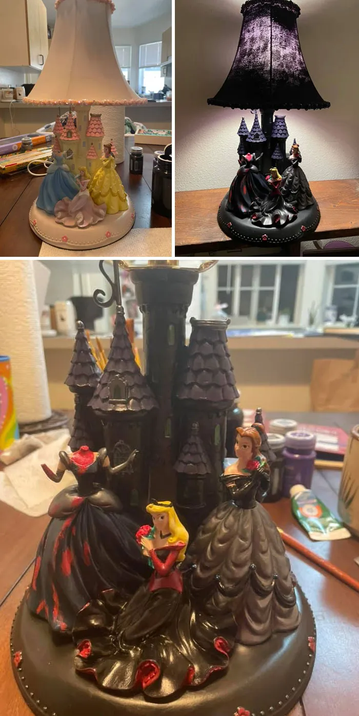 Goodwill Cashier: “You Know Cinderella Is Missing Her Head, Right?” Me: “Yep! And A Hand!”  *happily Pays $1.99 And Goes Home To Complete Macabre Art Project*