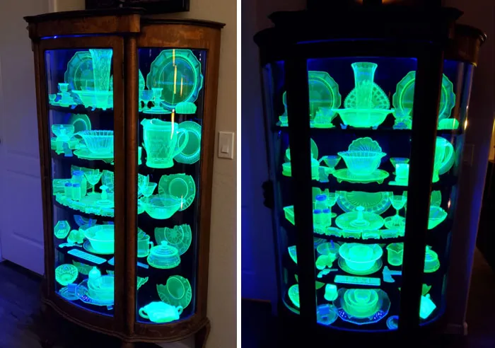 Started Collecting Uranium Glass About 9 Months Ago From Local Thrift Stores And Antique Shops