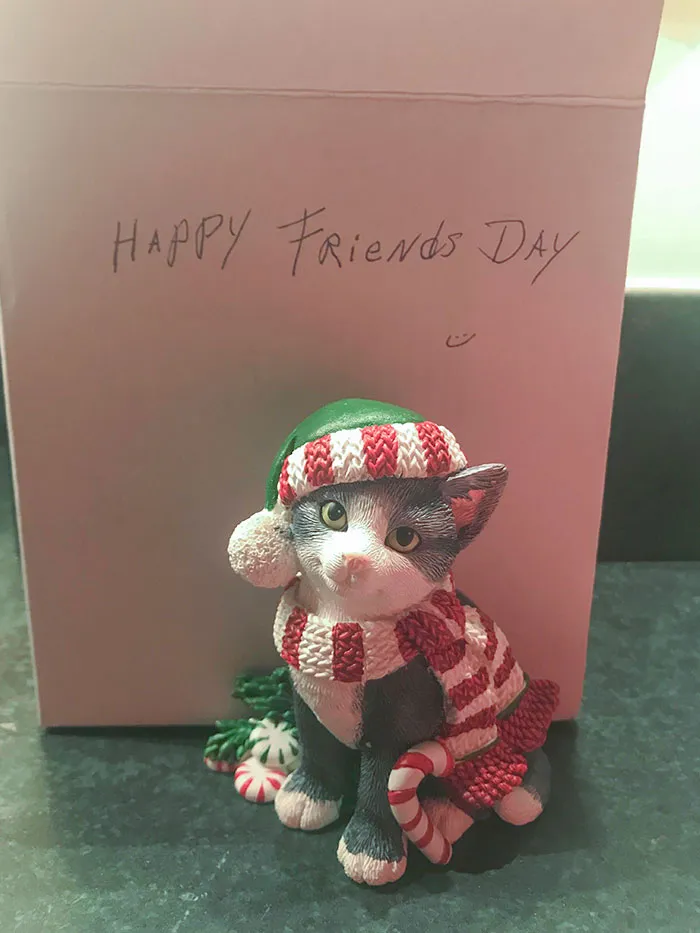 The Janitor At My Mom’s Work Bought Her A Fancy Christmas Ornament With This Written On The Box