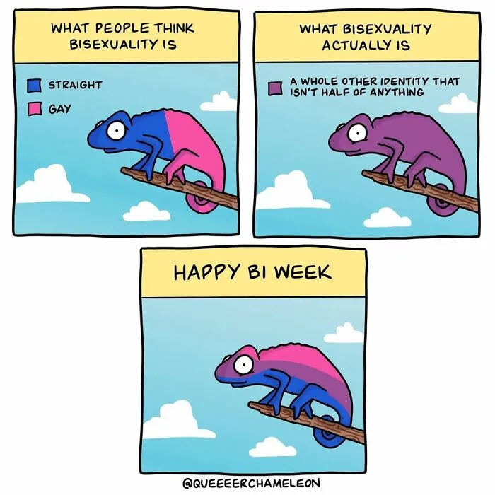 Artist Creates Chameleon-Shaped Characters To Talk About Queer Identity And Sexuality And The Internet Loves It (26 Pics)