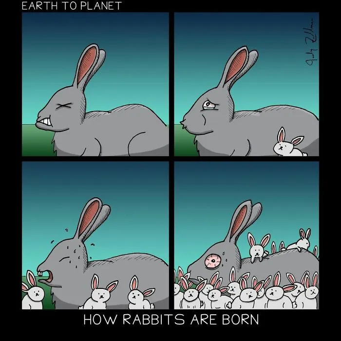 This Artist Makes Comics About Absurd And Fun Situations That Might Make You Laugh (40 Pics)