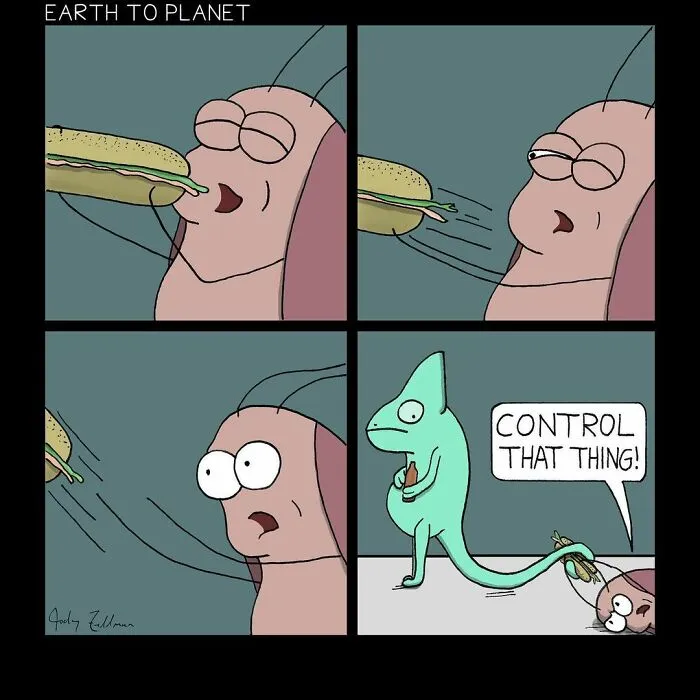 This Artist Makes Comics About Absurd And Fun Situations That Might Make You Laugh (40 Pics)
