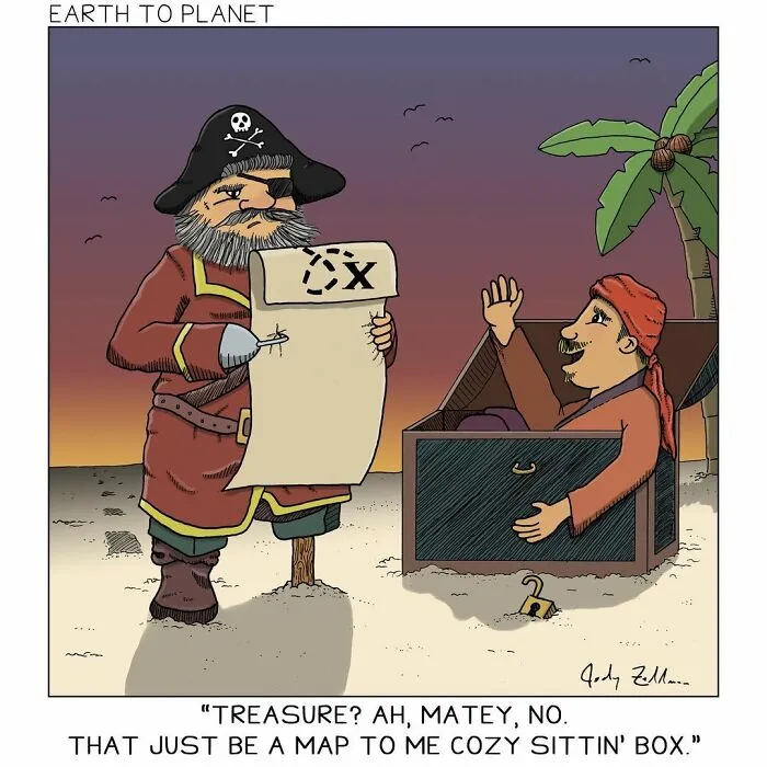 This Artist Makes Comics About Absurd And Fun Situations That Might Make You Laugh (40 Pics)