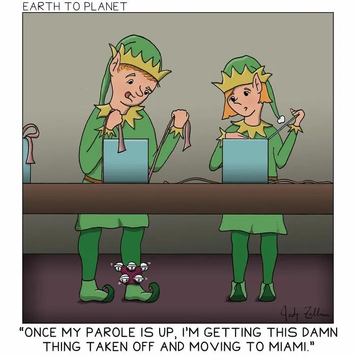 This Artist Makes Comics About Absurd And Fun Situations That Might Make You Laugh (40 Pics)