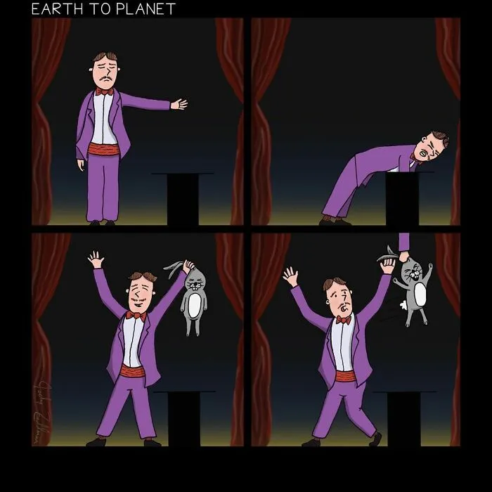 This Artist Makes Comics About Absurd And Fun Situations That Might Make You Laugh (40 Pics)
