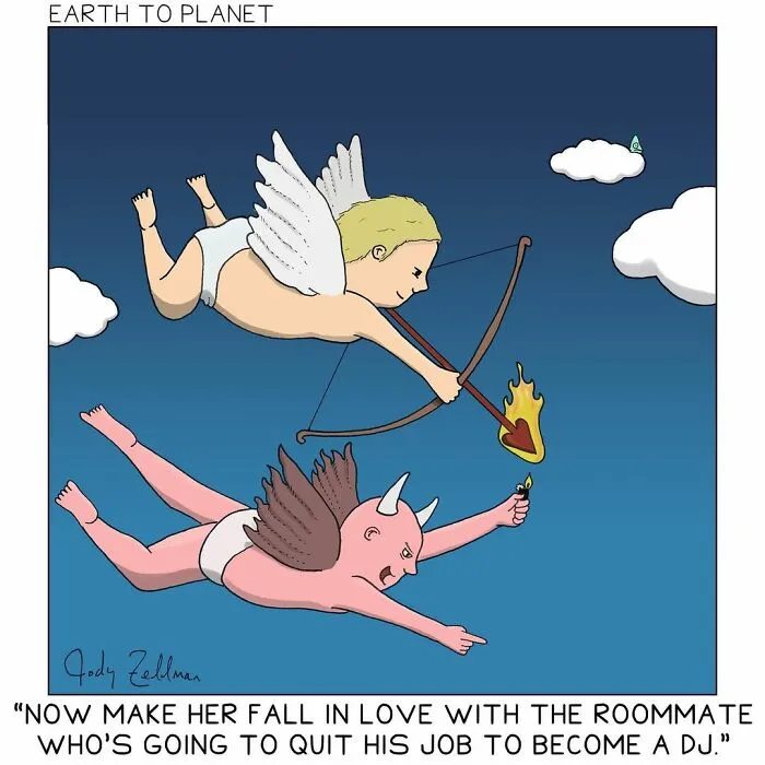 This Artist Makes Comics About Absurd And Fun Situations That Might Make You Laugh (40 Pics)