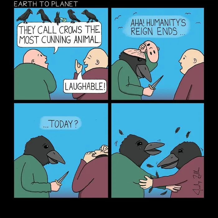 This Artist Makes Comics About Absurd And Fun Situations That Might Make You Laugh (40 Pics)