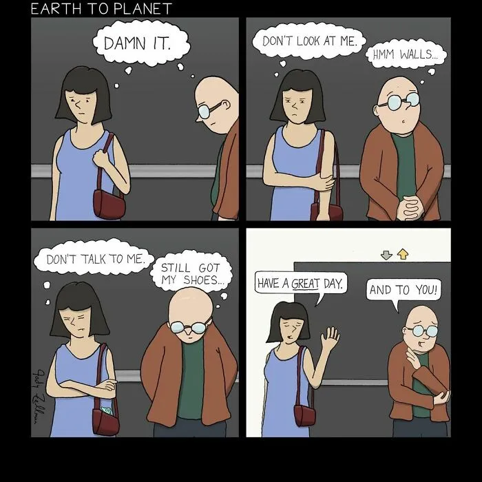 This Artist Makes Comics About Absurd And Fun Situations That Might Make You Laugh (40 Pics)